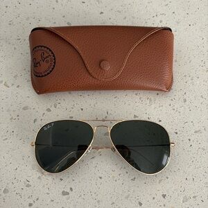 RayBan Polarized Sunglasses.